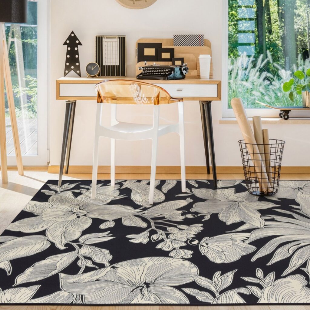 TAPETE BOTANIC CHENILLE 00190 1
