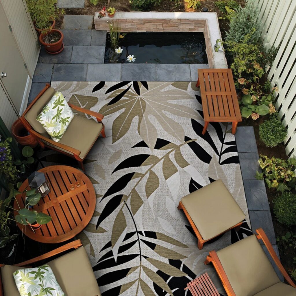 TAPETE GARDEN CHENILLE 0010